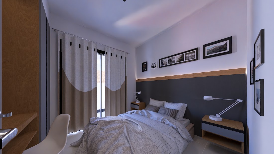 Departamento amoblado en Las Lomas Residence