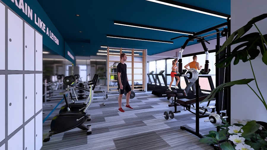 Gimnasio de Las Lomas Residence
